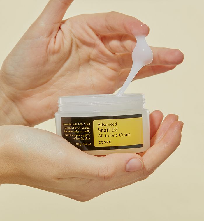 COSRX – Crème Régénérante à la Bave d’Escargot 92 % 100 ml