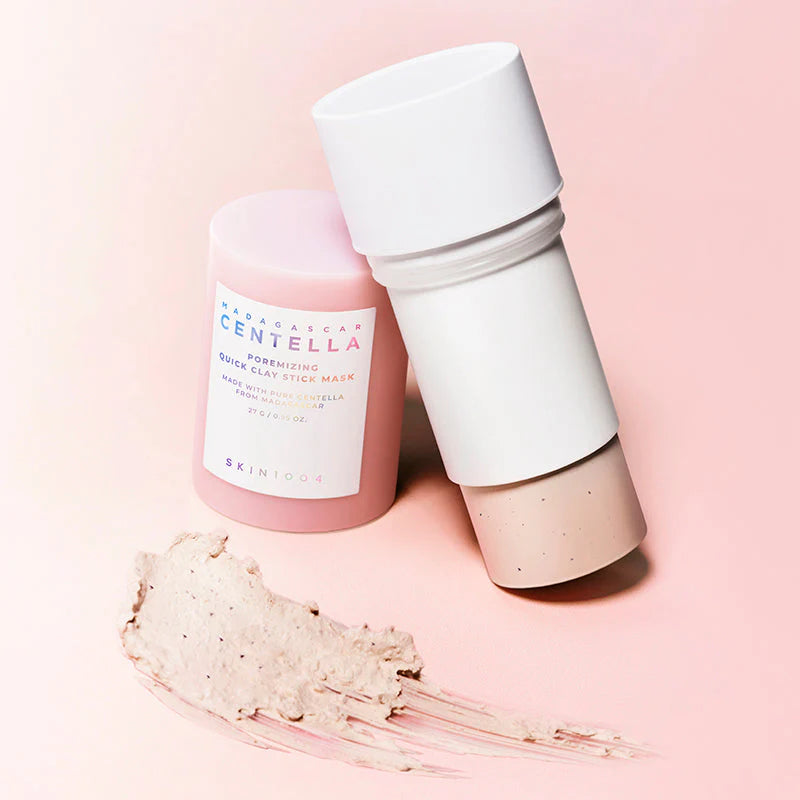 قناع الطين سريع الجفاف والمُنَقِّّي للبشرة SKIN1004، غني بنبات السنتيلا من مدغشقر