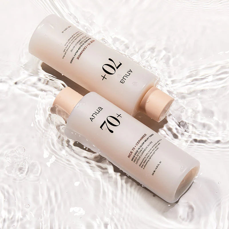Anua – Toner Éclat Lacté au Riz 70 % 250 ml