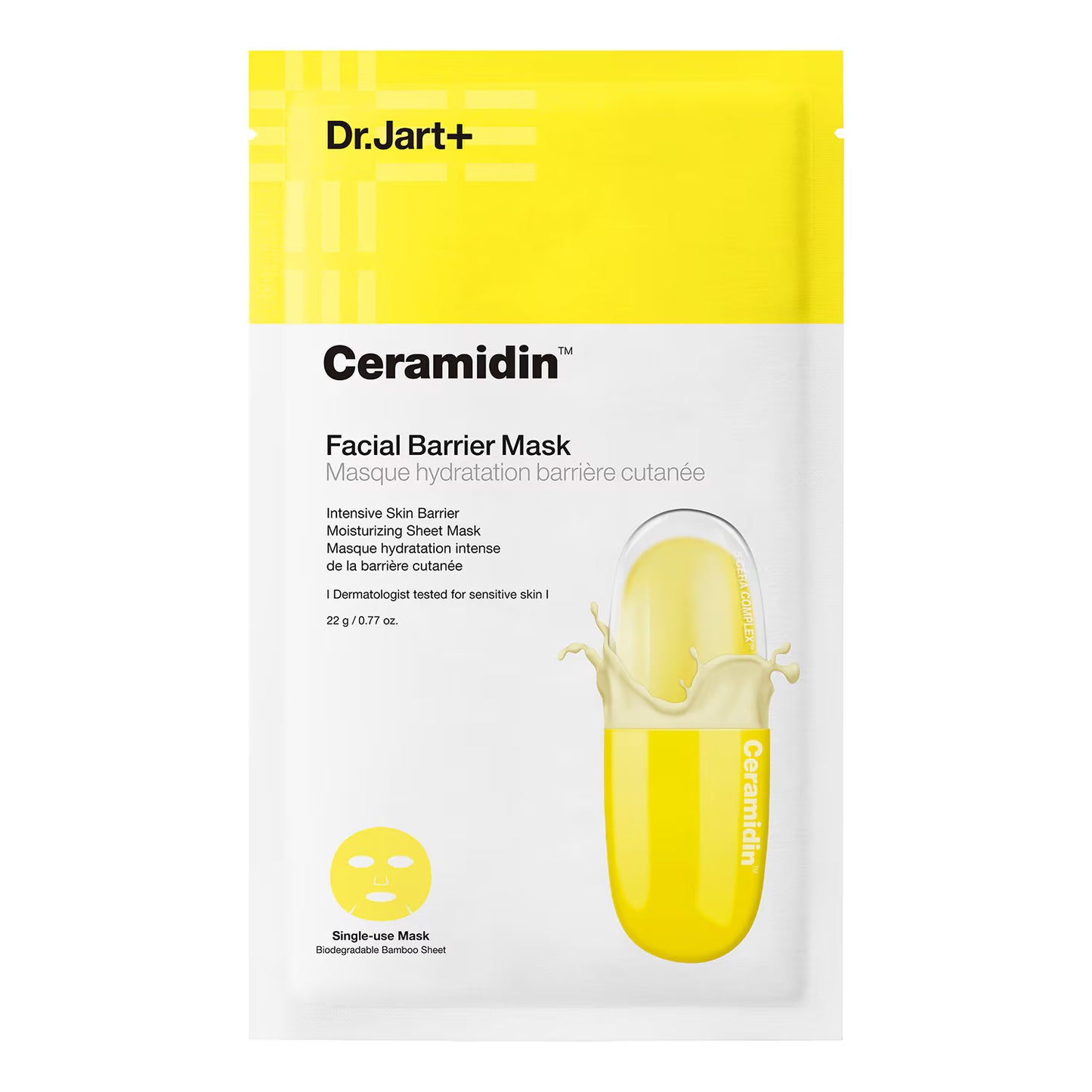 DR.JART+ Ceramidin - Masque d'hydratation barrière cutanée