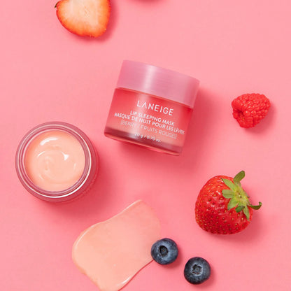LANEIGE  Masque de nuit pour les lèvres Fruits Rouge