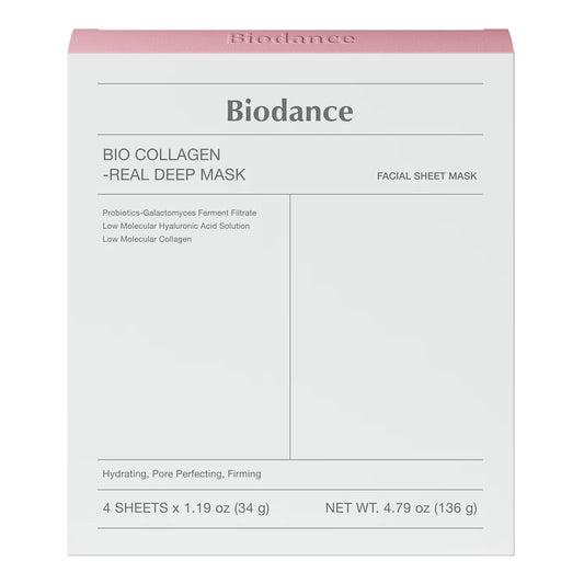 BIODANCE Bio Collagen-Real Deep Mask - Masque hydratant et raffermissant X4