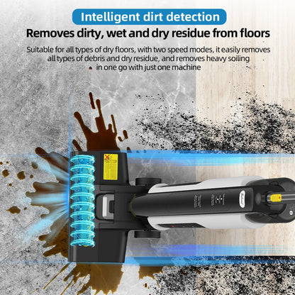 Redkey W12 SE Cordless Wet Dry Vacuum Cleaner Multi-Surface Smart Floor Washer Mop Self-Cleaning 45min Runtime Pet-friendly